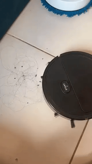 Robot Aspirador Inteligente 3 En 1  Aspira, Barre y Trapea